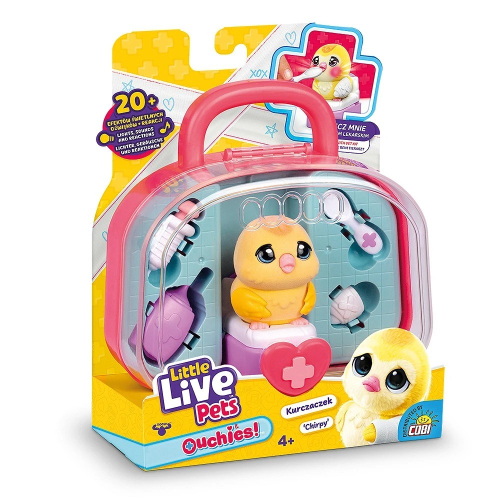 Figurka interaktywna Little Live Pets - Ouchies Kurczaczek