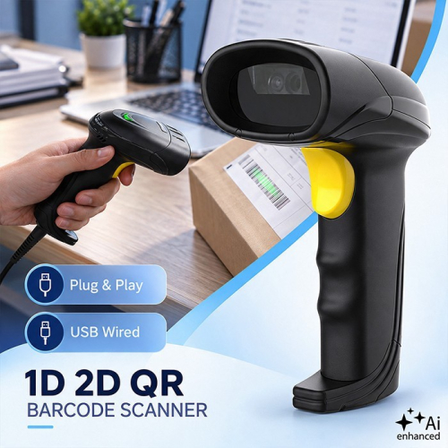 Czytnik kodów kreskowych 1D 2D | QR | EAN | USB-26097662