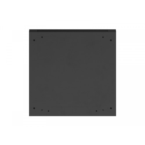 Szafa instalacyjna rack wisząca 19 cali 15U 600x600 czarna drzwi perforowane (flat pack)-26097808