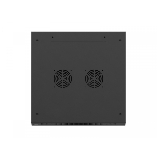 Szafa instalacyjna rack wisząca 19 cali 22U 600x600 czarna drzwi metalowe (flack pack)-26097857