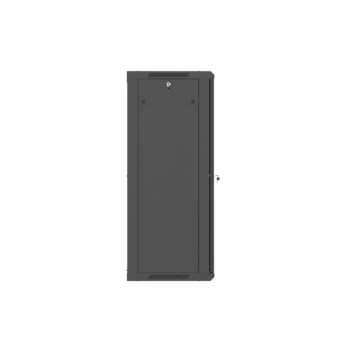 Szafa instalacyjna rack wisząca 19 cali 22U 600x450 czarna drzwi perforowane (flat pack)-26097868