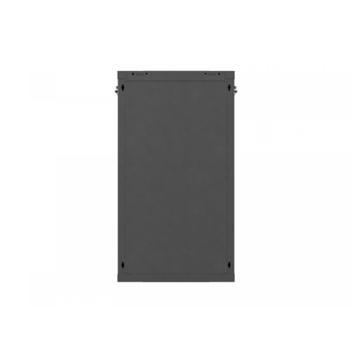 Szafa instalacyjna rack wisząca 19 cali 22U 600x450 czarna drzwi perforowane (flat pack)-26097872