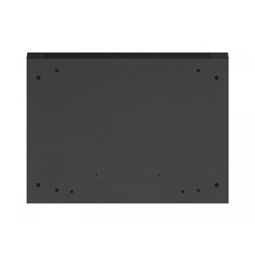 Szafa instalacyjna rack wisząca 19 cali 22U 600x450 czarna drzwi perforowane (flat pack)-26097878