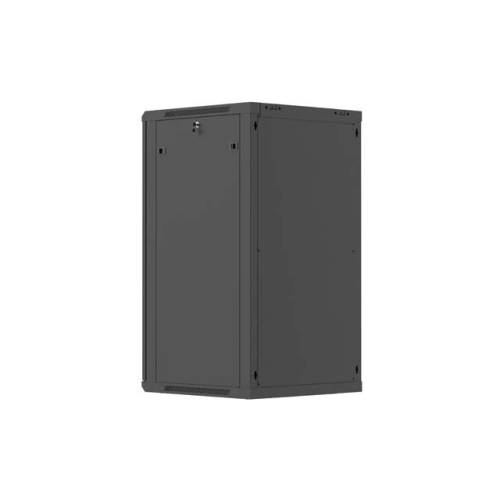 Szafa instalacyjna rack wisząca 19 cali 22U 600x600 czarna drzwi perforowane( flat pack)-26097884