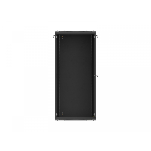 Szafa instalacyjna rack wisząca 19 cali 27U 600x600 czarna drzwi metalowe (flat pack)-26097905