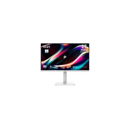 MSI PRO MAX 271QPHW E14 monitor komputerowy 68,6 cm (27") 2560 x 1440 px Wide Quad HD LCD Biały