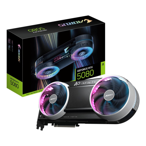 Karta graficzna Gigabyte AORUS GeForce RTX 5080 Infinity 16GB GDDR7 DLSS4