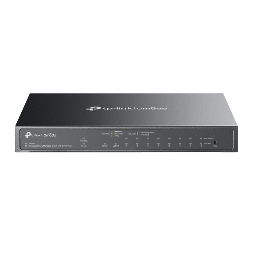 Przełącznik MS110GMP 10-Port Gigabi Desktop Sw 8-Port PoE+