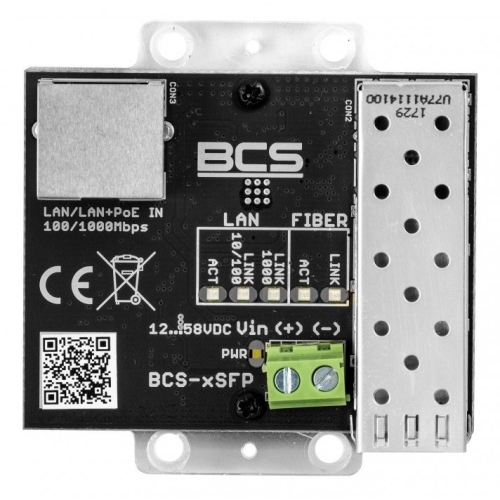 BCS BCS-XSFP konwerter sieciowy Wewnętrzny 1000 Mbit/s-26300811