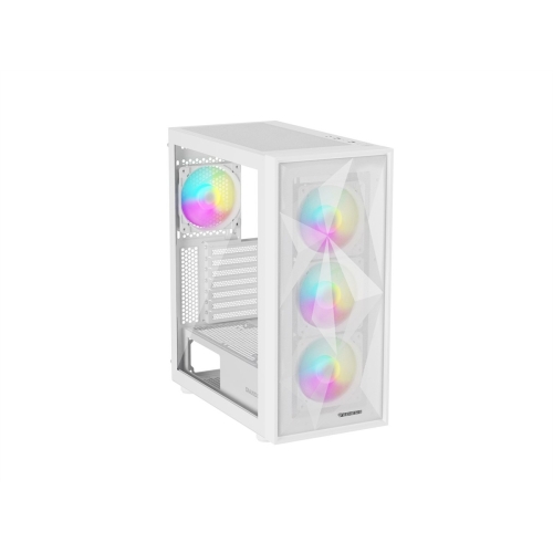 OBUDOWA GENESIS DIAXID 605 ARGB MIDI TOWER Z OKNEM USB-C BIAŁA-26315309