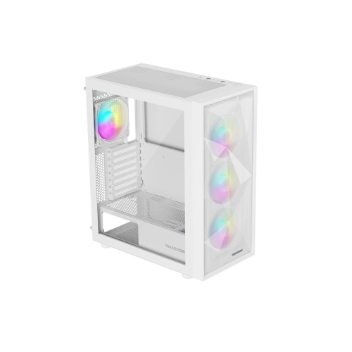 OBUDOWA GENESIS DIAXID 605 ARGB MIDI TOWER Z OKNEM USB-C BIAŁA-26315310