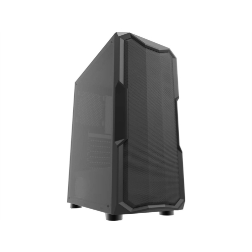 darkFlash Aquarius Mesh czarny / ATX / bez wentylatorów / 3x USB-A / strona przezroczysta / bez źródła zasilania