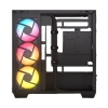 Obudowa Corsair 2800X RS-R ARGB Panoramic Micro-ATX, Black-26445637