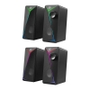 DEFENDER GLOSNIKI PC J5 2.0 6W LED USB CZARNE 65965-26451336