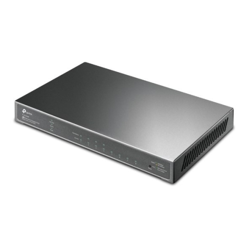 TP-Link JetStream TL-SG2008P przełącznik sieciowy Zarządzany L2/L2+ Gigabit Ethernet (10/100/1000) Obsługa PoE Czarn