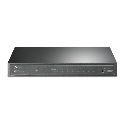 TP-Link JetStream TL-SG2008P przełącznik sieciowy Zarządzany L2/L2+ Gigabit Ethernet (10/100/1000) Obsługa PoE Czarny