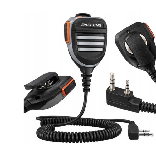 Mikrofonogłośnik Baofeng MC-9 Wodoodporny do UV-5R UV-82 DM-32 P15 UV UV-17E