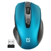 DEFENDER MYSZ BEZPRZEWODOWA PRIME MB-053 RF SILENT CLICK TURKUSOWA 52054-26515759