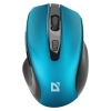 DEFENDER MYSZ BEZPRZEWODOWA PRIME MB-053 RF SILENT CLICK TURKUSOWA 52054-26515762