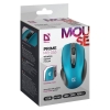 DEFENDER MYSZ BEZPRZEWODOWA PRIME MB-053 RF SILENT CLICK TURKUSOWA 52054-26515763