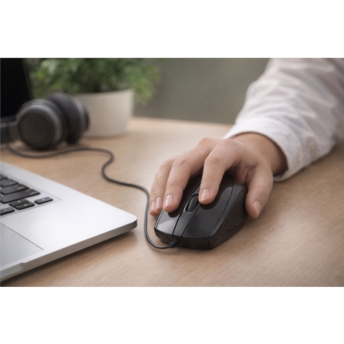 EXTREME MYSZ PRZEWODOWA 3D OPT. USB BUNGEE CZARNA XM115K-26515969