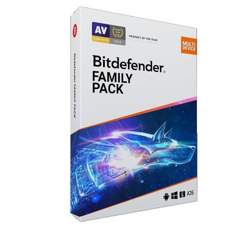 BITDEFENDER Family Pack (15 stan; 12 miesięcy; Wersja cyfrowa; Domowa)-2661692