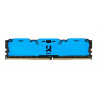GOODRAM DDR4 16GB PC4-25600 (3200MHz) 16-20-20 IRDM X BLUE 1024x8-2706766