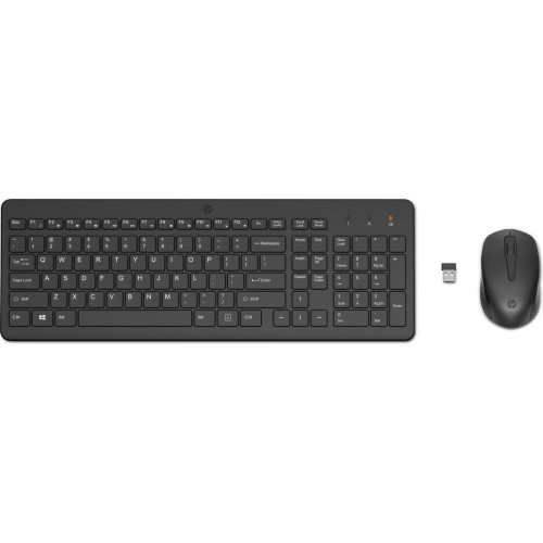 Zestaw klawiatura + mysz HP 150 Wired Mouse and Keyboard przewodowe czarne 240J7AA-2785279