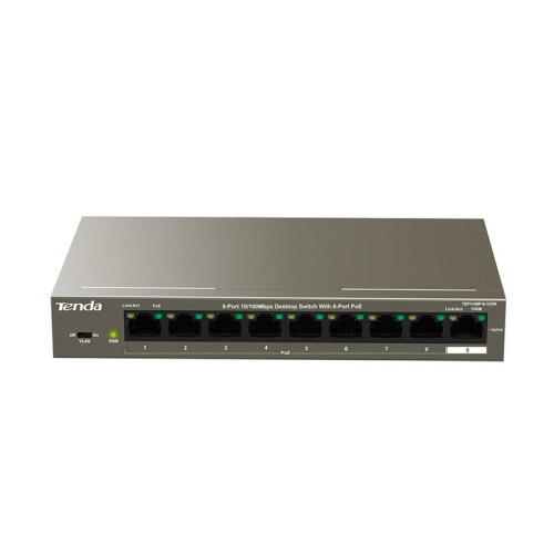 Switch Tenda TEF1109P-8-102W 9-portowy, szybki, nie-2847985