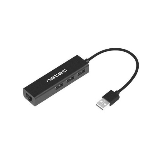 NATEC HUB USB 2.0 DRAGONFLY 3 PORTY + RJ45 NHU-1413-2977456