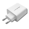QOLTEC ŁADOWARKA SIECIOWA 45W | 5-20V | 2.4-3A | USB TYP C PD | USB | BIAŁA-3002058