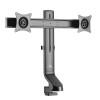 MACLEAN UCHWYT NA DWA MONITORY / PODWÓJNY 17"-27" 14KG VESA 75X75 100X100 MC-854-1074739