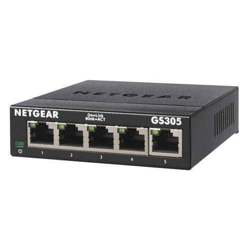 Switch NETGEAR GS305-300PES (5x 10/100/1000Mbps)-3092753