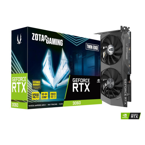 Karta graficzna ZOTAC GAMING GeForce RTX 3060 Twin Edge 12GB GDDR6-3101785