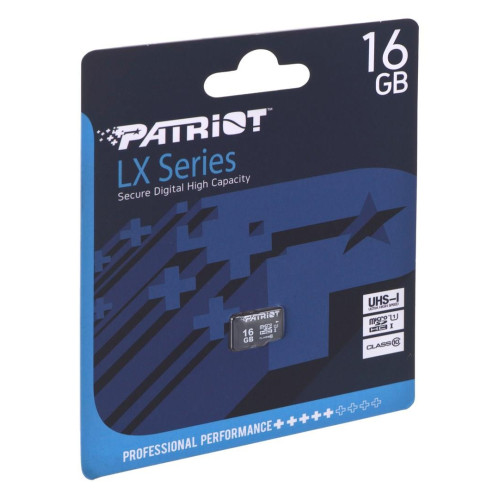 Patriot 16GB LX Series UHS-I microSDHC-3200600