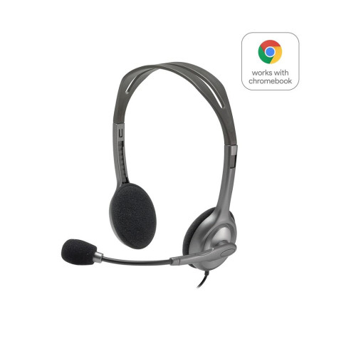 Słuchawki Logitech H111 981-0005939 (kolor szary-3200919