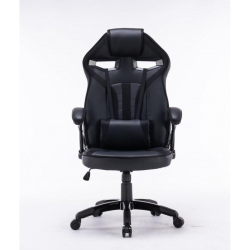 FOTEL OBROTOWY GAMINGOWY KRZESŁO DRIFT CZARNY-3222116