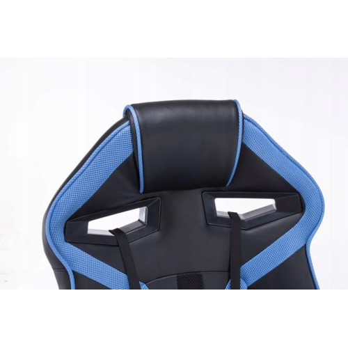 FOTEL OBROTOWY GAMINGOWY KRZESŁO DRIFT NIEBIESKI-3231028
