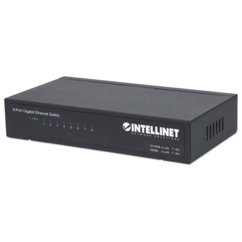 INTELLINET SWITCH GIGABIT 8X 10/100/1000 MBPS RJ45 DESKTOP METALOWY 530347-3231913