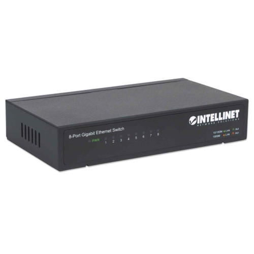 INTELLINET SWITCH GIGABIT 8X 10/100/1000 MBPS RJ45 DESKTOP METALOWY 530347-3231915