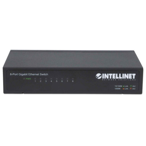 INTELLINET SWITCH GIGABIT 8X 10/100/1000 MBPS RJ45 DESKTOP METALOWY 530347-3231916