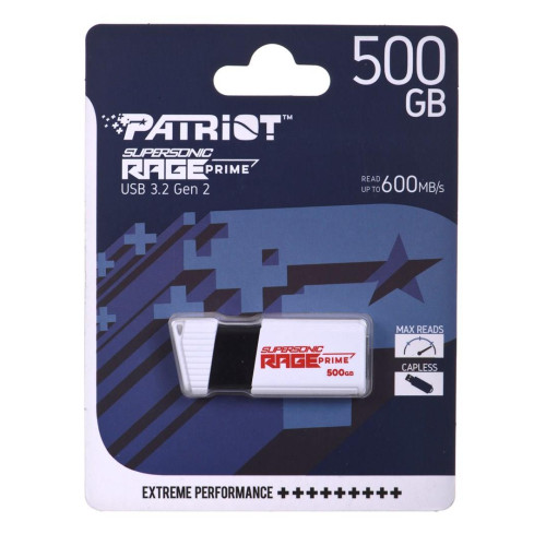 Patriot Rage Prime 600 MB/s 512GB USB 3.2 8k IOPs-3592994