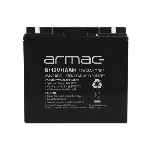 AKUMULATOR DO UPS 12V/18AH UNIWER. ARMAC B/12V/18AH-3597687