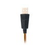 Słuchawki gamingowe REAL-EL GDX-7700 SURROUND 7.1 (black-orange, z wbudowanym mikrofonem)-3705154