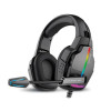 Słuchawki gamingowe REAL-EL GDX-7780 SURROUND 7.1 (black, RGB, z wbudowanym mikrofonem)-3705177