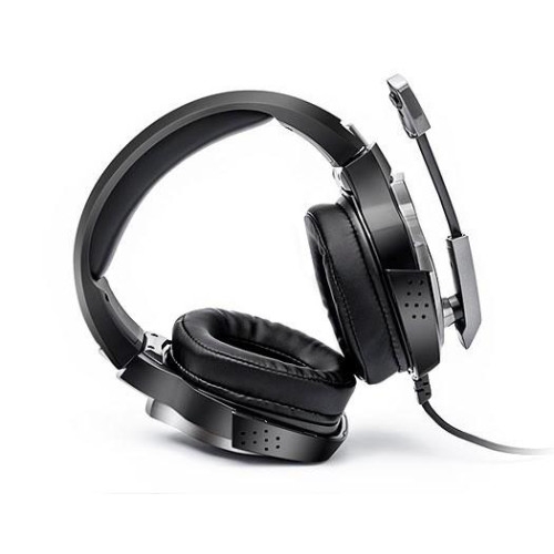 Słuchawki gamingowe REAL-EL GDX-7780 SURROUND 7.1 (black, RGB, z wbudowanym mikrofonem)-3705174