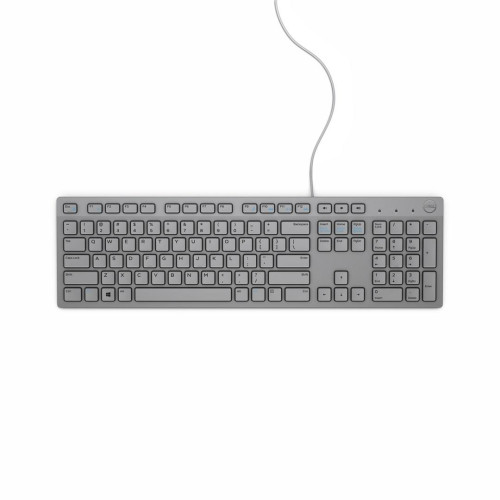 Dell Multimedia Keyboard-KB216 - US International (QWERTY) - Grey-3742767