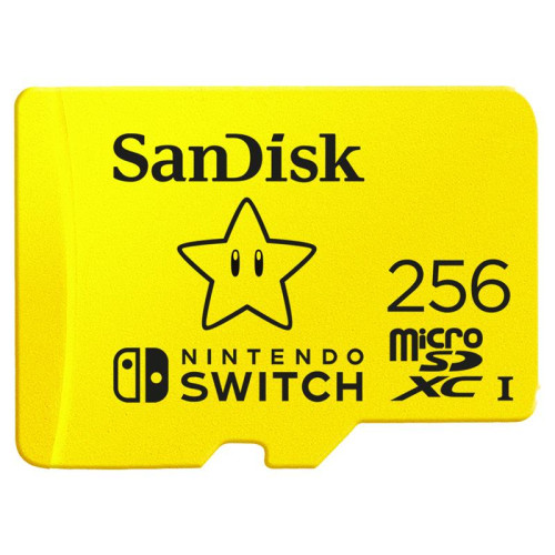 SANDISK NINTENDO SWITCH mSDXC 256 GB V30 UHS-I U3-3855440