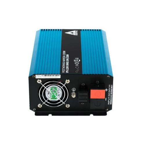 Przetwornica napięcia 24 VDC / 230 VAC SINUS IPS-1200S 1200W-3859636