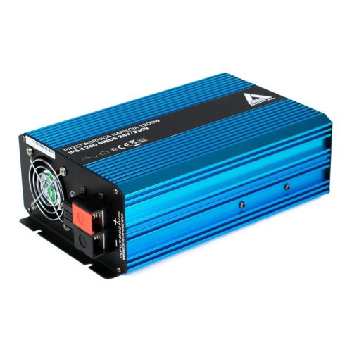 Przetwornica napięcia 24 VDC / 230 VAC SINUS IPS-1200S 1200W-3859637
